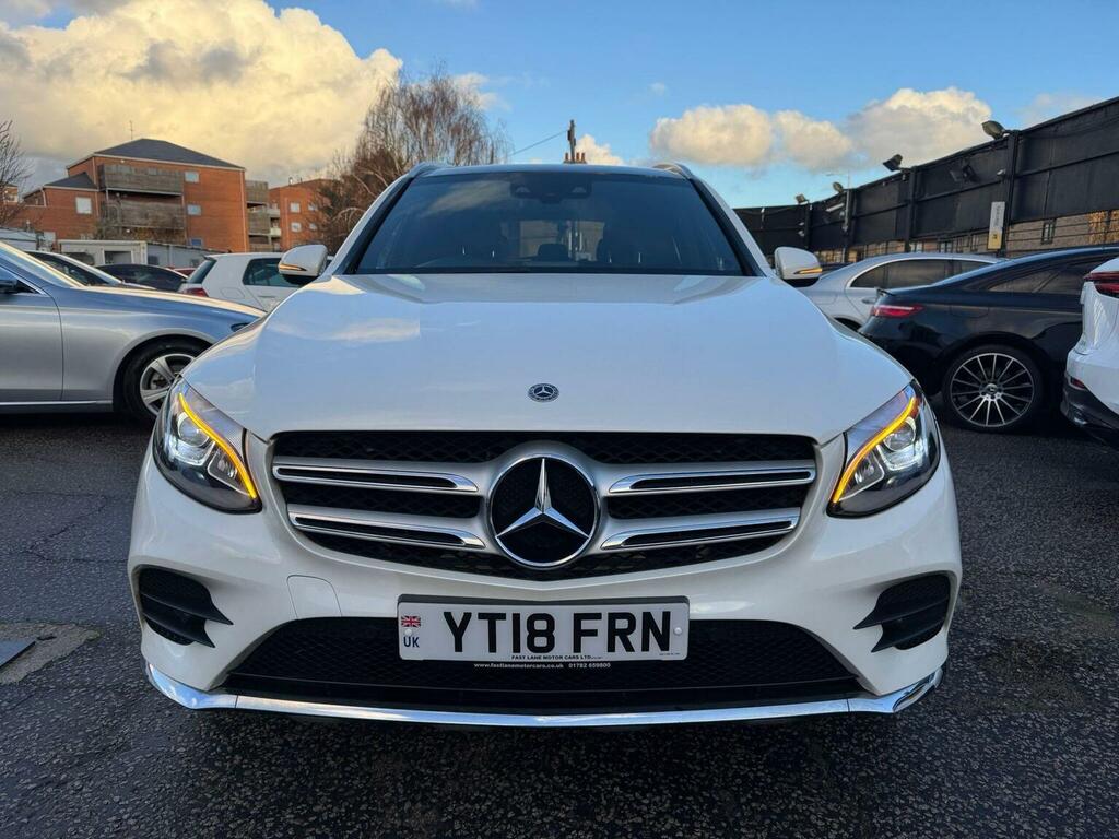 Mercedes-Benz GLC Class Suv 2.1 Glc220d Amg Line Premium G-tronic 4Mati YT18FRN White #4