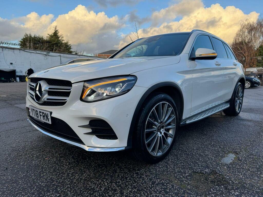 Mercedes-Benz GLC Class Suv 2.1 Glc220d Amg Line Premium G-tronic 4Mati YT18FRN White #2