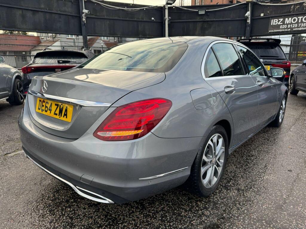 Mercedes-Benz C Class Saloon 2.0 C200 Sport 7G-tronic Euro 6 Ss Silver #6