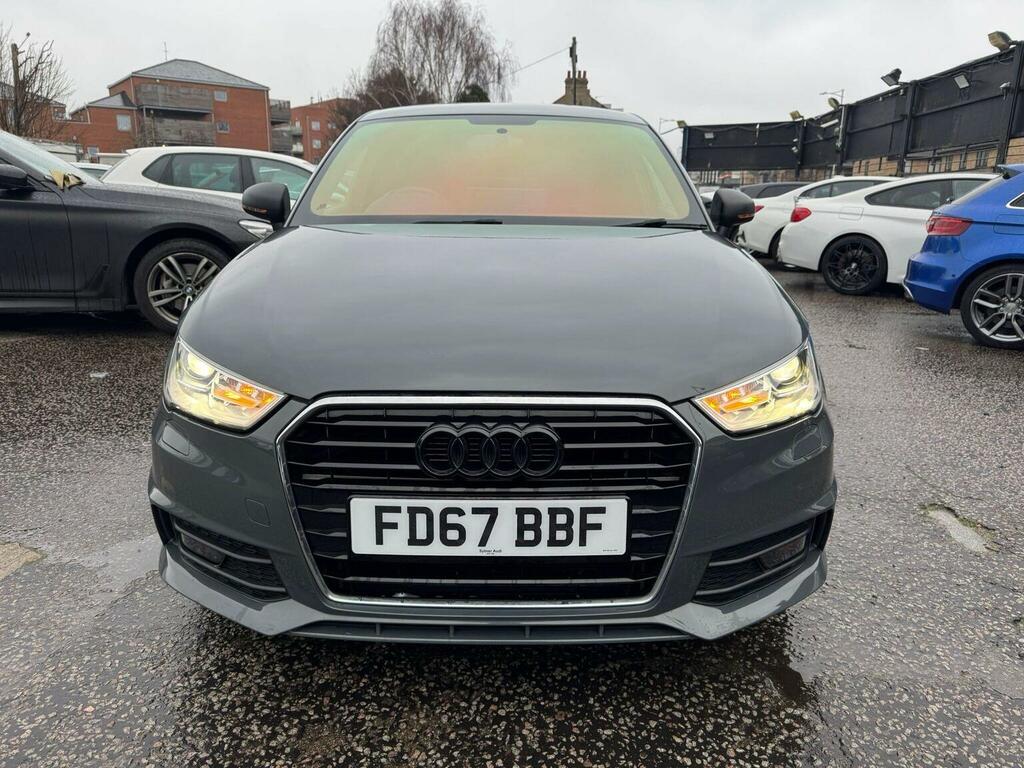 Audi A1 Hatchback 1.4 Tfsi S Line Sportback S Tronic Euro FD67BBF Grey #3