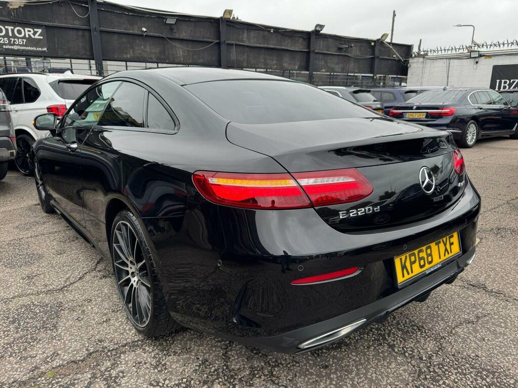Mercedes-Benz E Class Coupe 2.0 E220d Amg Line Premium Plus G-tronic KP68TXF Black #6