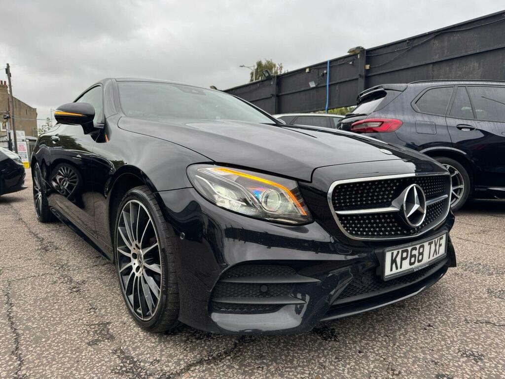 Mercedes-Benz E Class Coupe 2.0 E220d Amg Line Premium Plus G-tronic Black