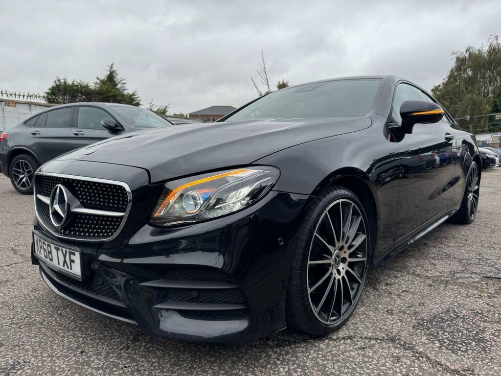 Mercedes-Benz E Class Coupe 2.0 E220d Amg Line Premium Plus G-tronic KP68TXF Black #2