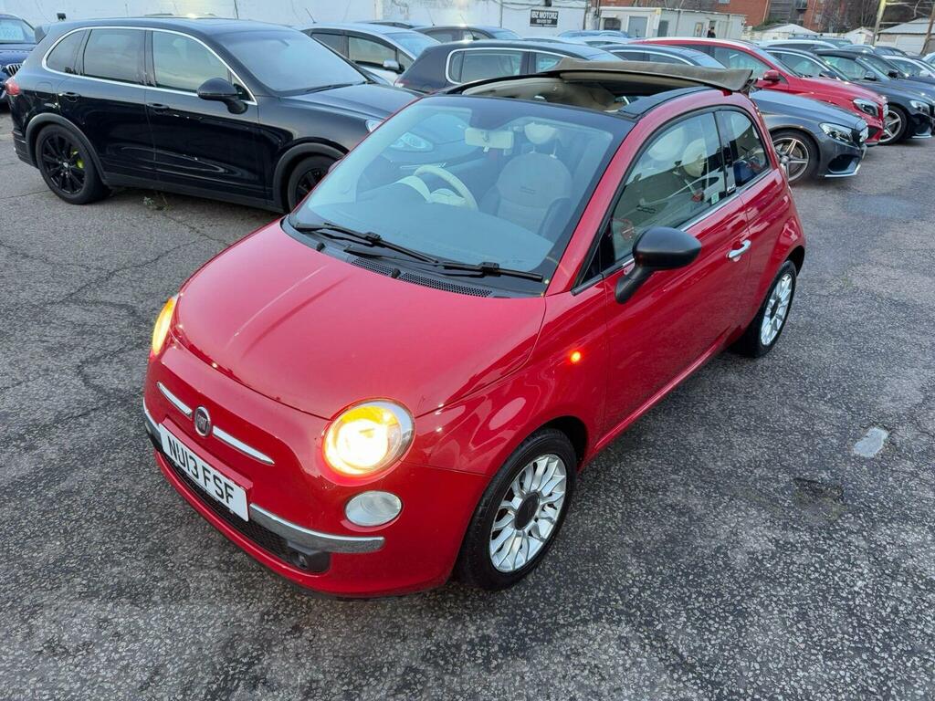 Fiat 500C Convertible 1.2 Lounge Euro 5 201313 Red #3