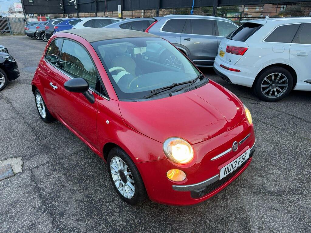 Fiat 500C Convertible 1.2 Lounge Euro 5 201313 Red #6