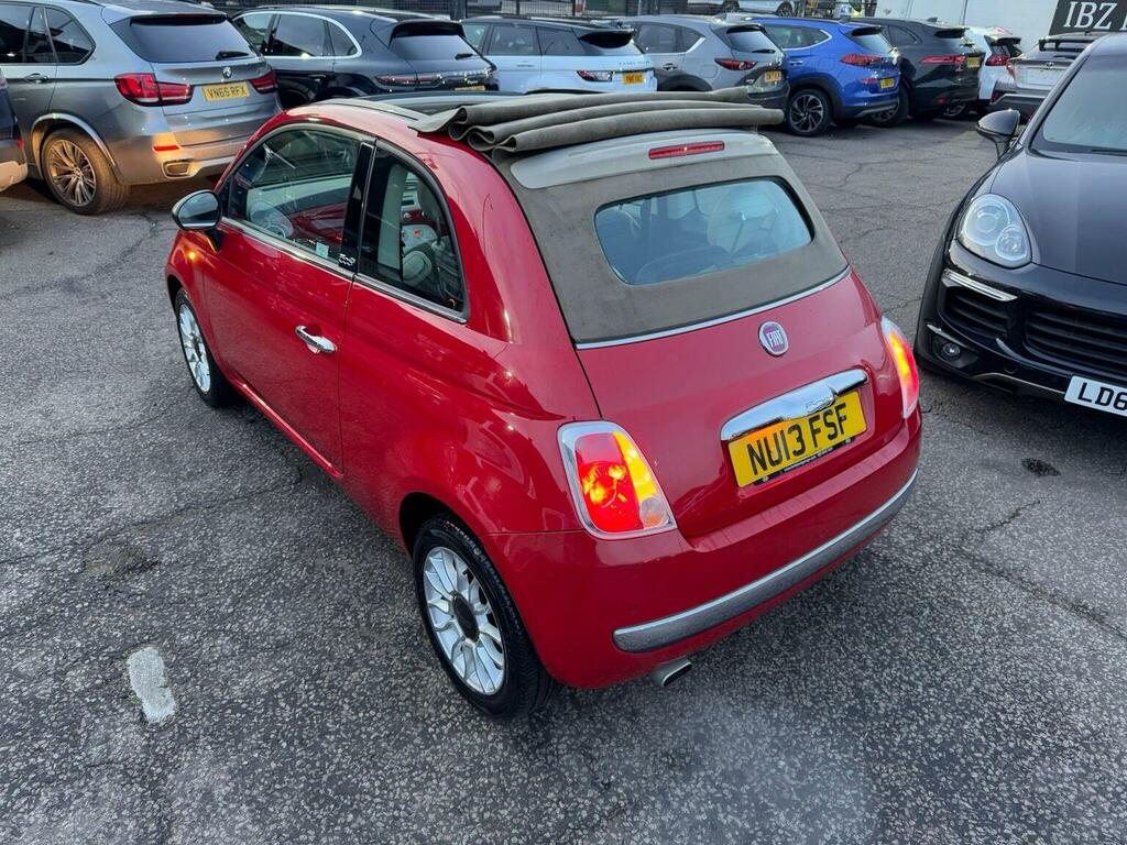 Fiat 500C Convertible 1.2 Lounge Euro 5 201313 Red #4