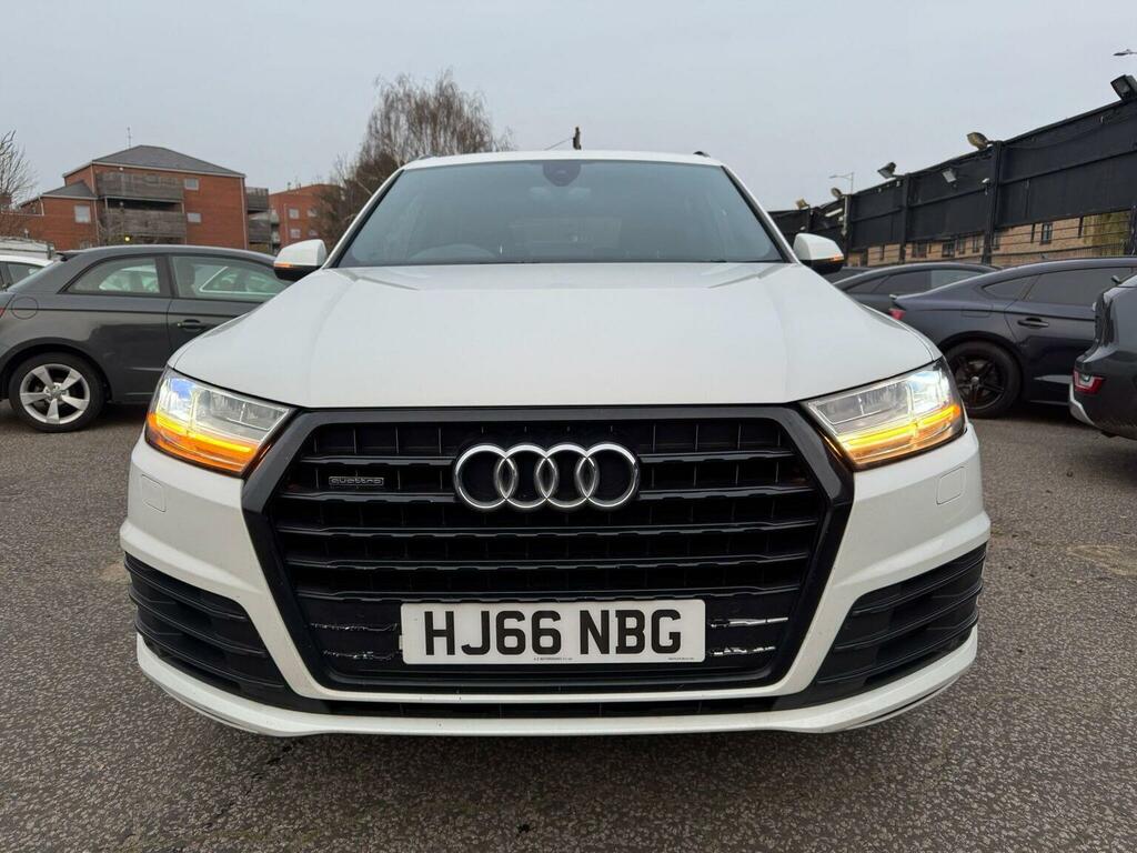 Audi Q7 Suv 3.0 Tdi V6 S Line Tiptronic Quattro Euro 6 S HJ66NBG White #4