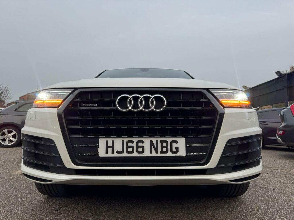 Audi Q7 Suv 3.0 Tdi V6 S Line Tiptronic Quattro Euro 6 S HJ66NBG White #5