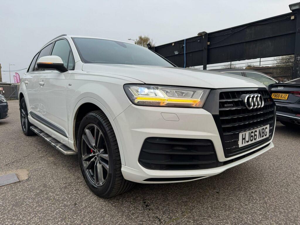 Audi Q7 Suv 3.0 Tdi V6 S Line Tiptronic Quattro Euro 6 S White