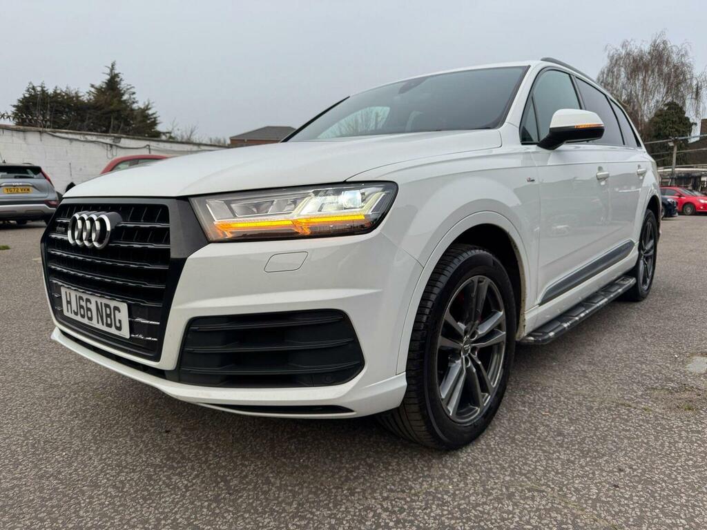 Audi Q7 Suv 3.0 Tdi V6 S Line Tiptronic Quattro Euro 6 S HJ66NBG White #2