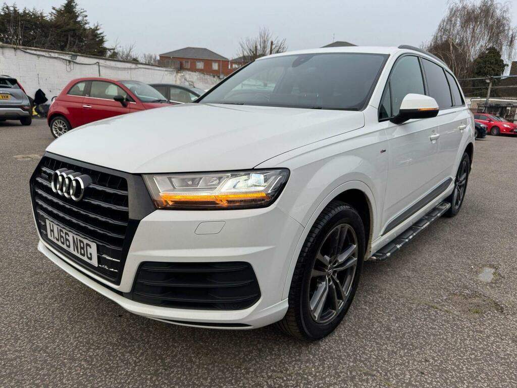 Audi Q7 Suv 3.0 Tdi V6 S Line Tiptronic Quattro Euro 6 S HJ66NBG White #6