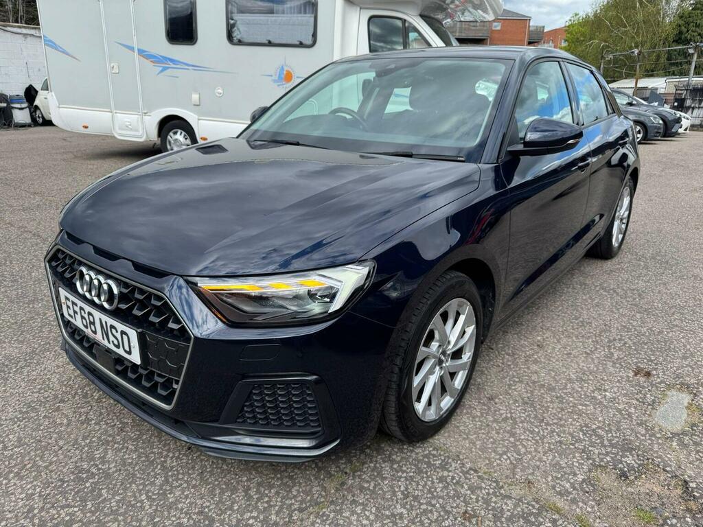 Audi A1 Hatchback 1.0 Tfsi 30 Sport Sportback S Tronic Eur EF68NSO Blue #3