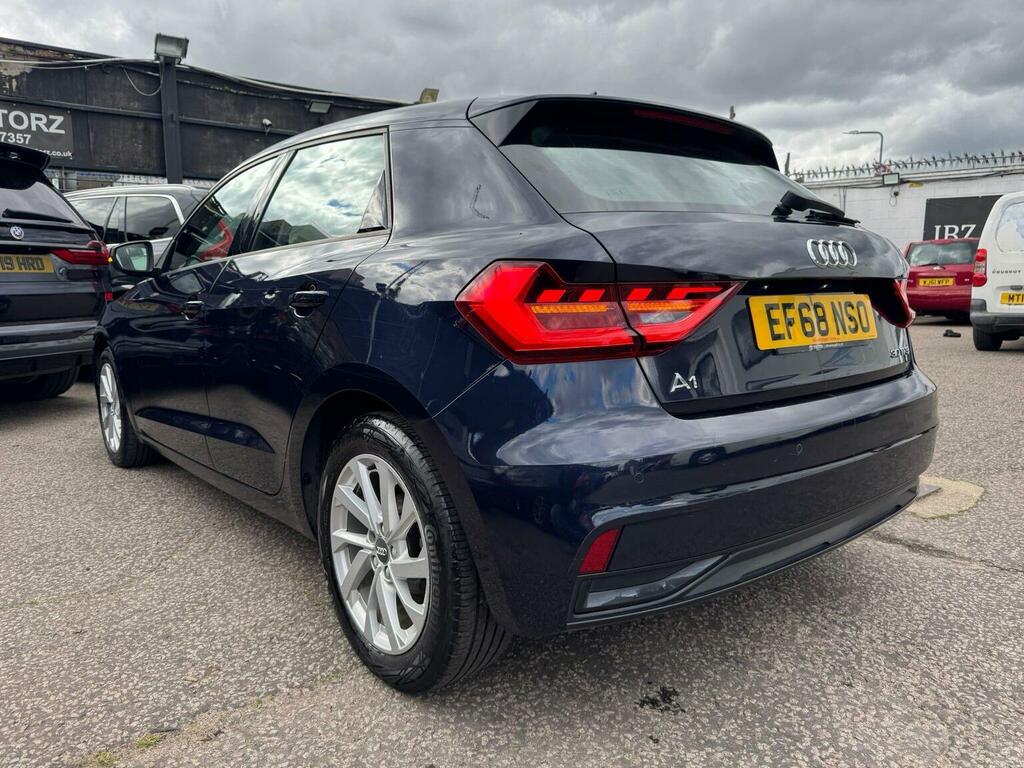 Audi A1 Hatchback 1.0 Tfsi 30 Sport Sportback S Tronic Eur EF68NSO Blue #4