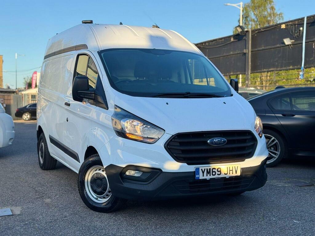 Ford Transit Custom Panel Van 2.0 300 Ecoblue Leader L1 H2 Euro 6 Ss YM69JHV White #5