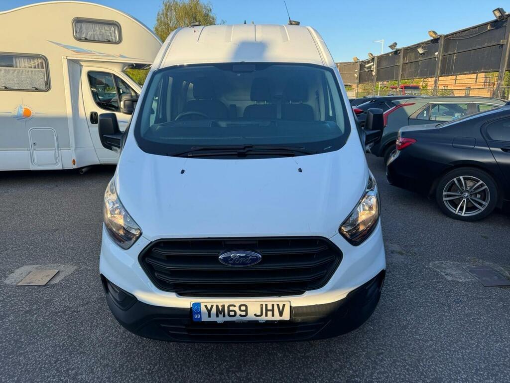 Ford Transit Custom Panel Van 2.0 300 Ecoblue Leader L1 H2 Euro 6 Ss YM69JHV White #3