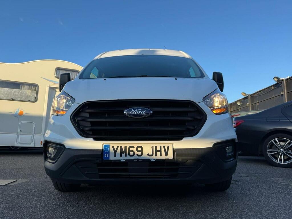Ford Transit Custom Panel Van 2.0 300 Ecoblue Leader L1 H2 Euro 6 Ss YM69JHV White #4