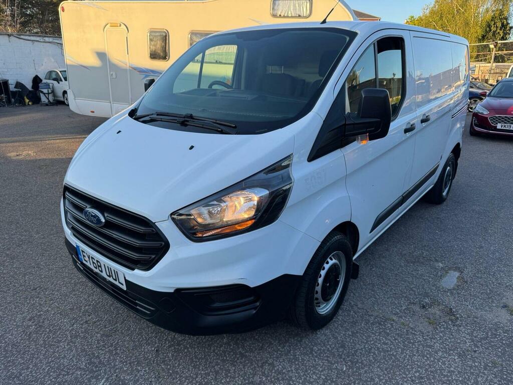 Ford Transit Custom Panel Van 2.0 300 Ecoblue L1 H1 Euro 6 20186 EY68UUL White #2