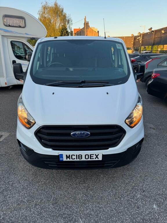 Ford Transit Custom Combi Van 2.0 300 Ecoblue Crew Van L1 H1 Euro 6 MC18OEX White #6