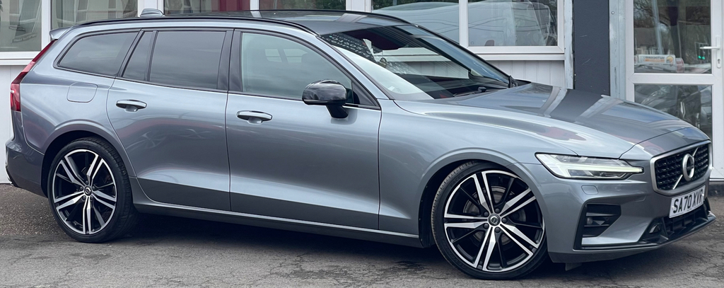 Volvo V60 2.0 D3 R-design Plus Estate Euro 6 SA70XVR Grey #4