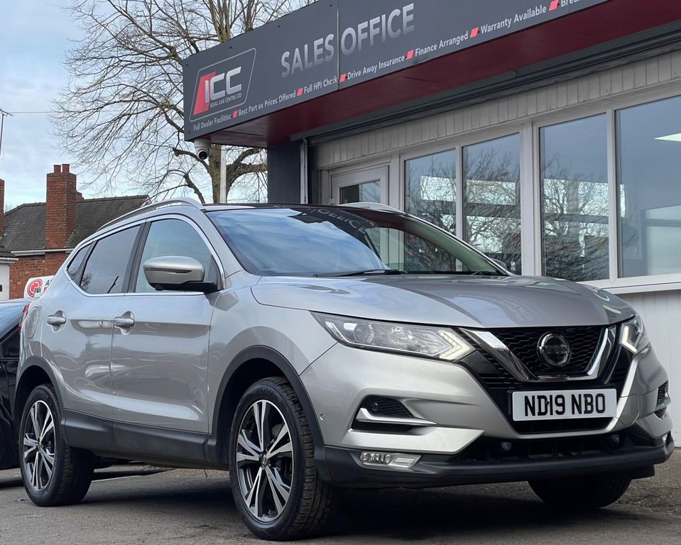 Nissan Qashqai 1.5 Dci N-connecta Suv Euro 6 S ND19NBO Silver #5