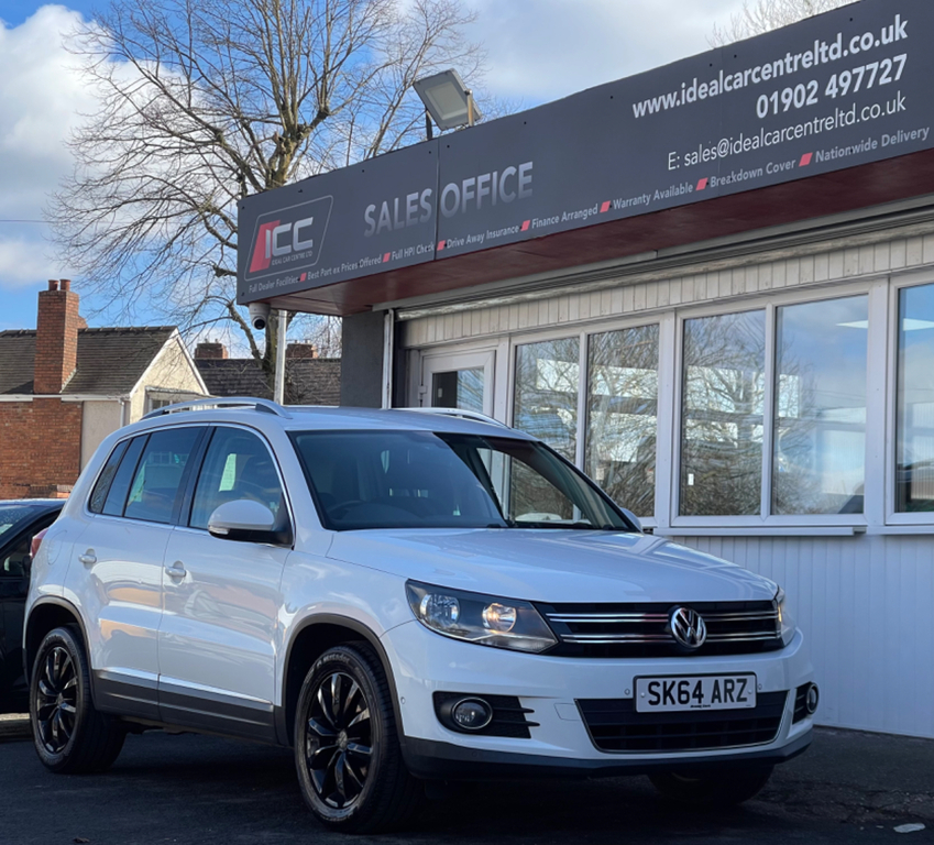 Volkswagen Tiguan 1.4 Tsi Bluemotion Tech Match Suv Manua White #6