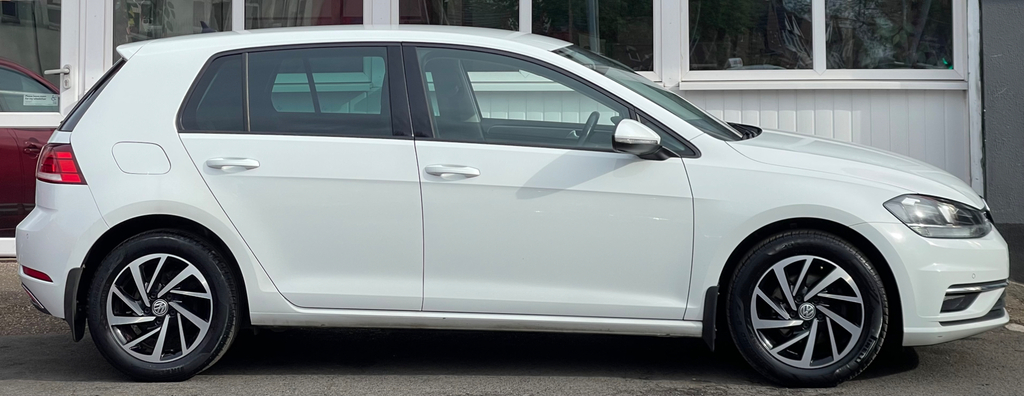 Volkswagen Golf 1.6 Tdi Match Hatchback Dsg Euro 6 Ss GD19GKO White #5