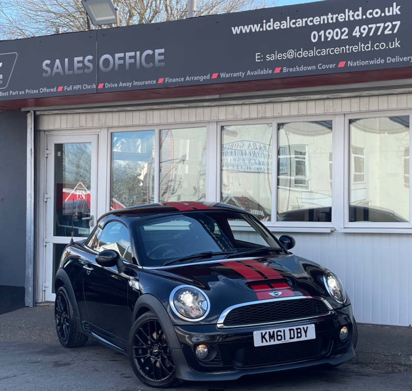Mini Coupe 1.6 Cooper S Euro 5 Ss 184 P Black