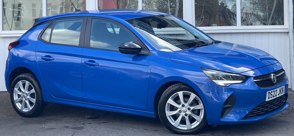 Vauxhall Corsa 1.2 Se Edition Hatchback Euro 6 DS22JKN Blue #4