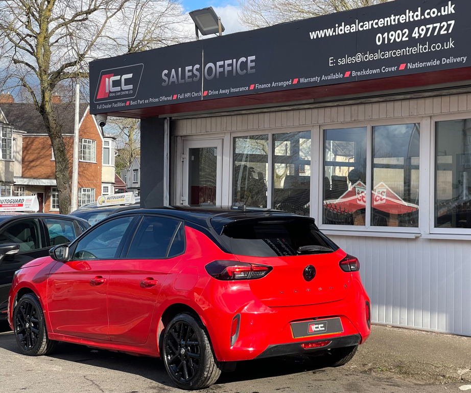 Vauxhall Corsa-e 50Kwh Anniversary Edition Hatchback A DN72UZT Red #6