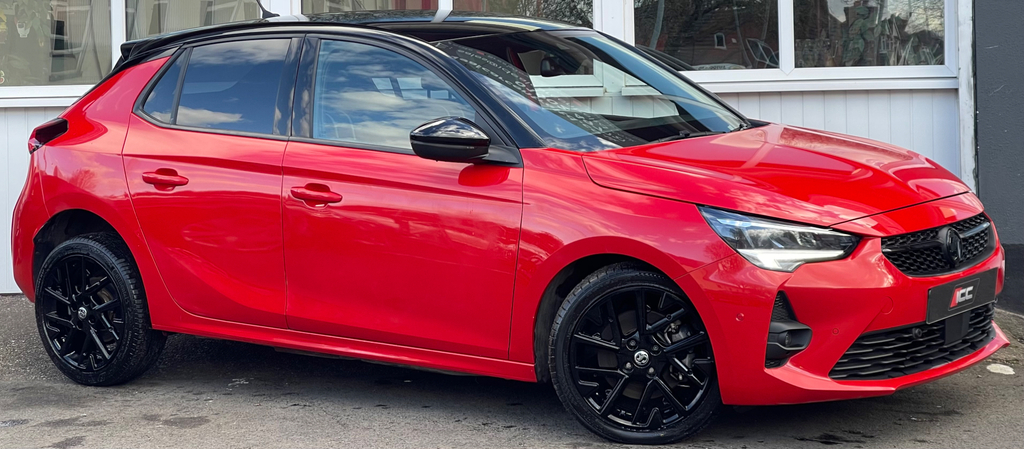 Vauxhall Corsa-e 50Kwh Anniversary Edition Hatchback A DN72UZT Red #3