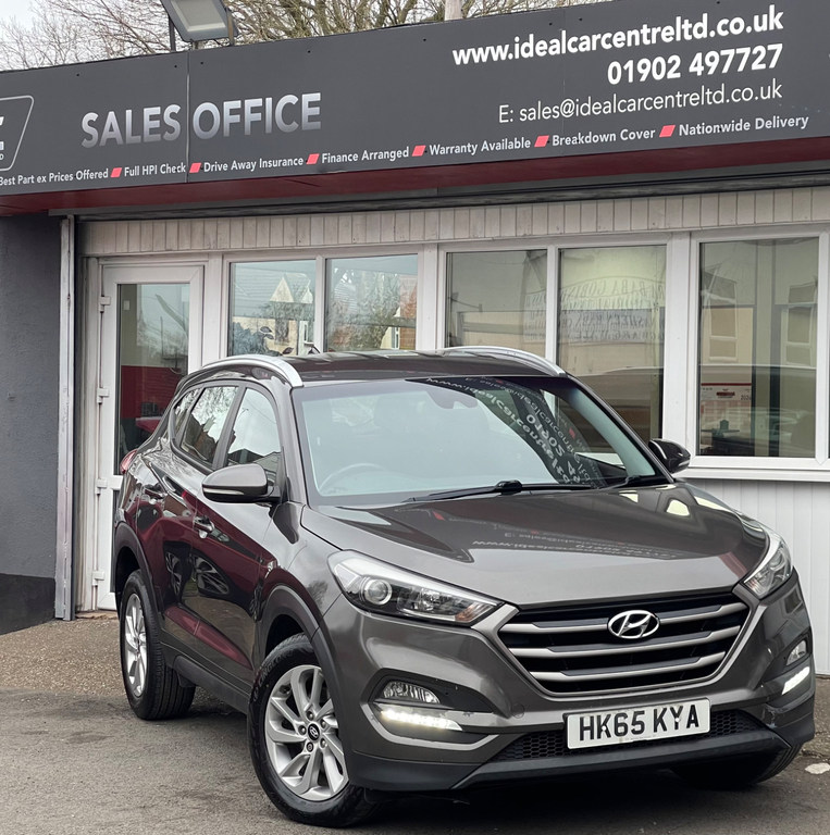 Hyundai Tucson 1.6 Gdi Blue Drive Se Suv Euro 6 Grey