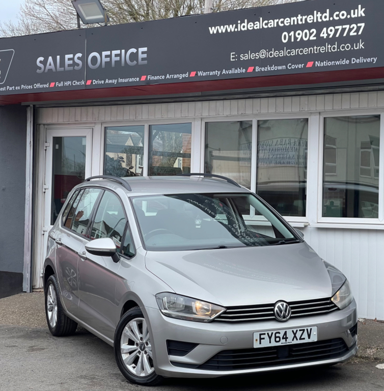 Volkswagen Golf SV 1.6 Tdi Bluemotion Tech Se Mpv E Silver