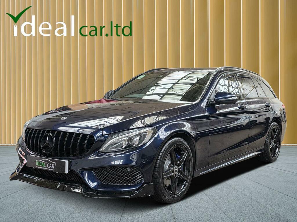 Mercedes-Benz C Class 2.1 C220d Amg Line G-tronic Euro 6 Ss Blue