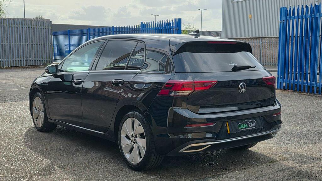 Volkswagen Golf 1.5 Etsi Mhev Style Dsg Euro 6 Ss KM70HMC Black #2