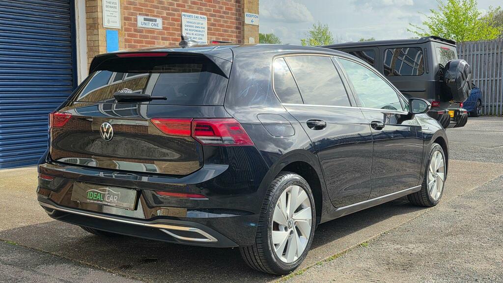 Volkswagen Golf 1.5 Etsi Mhev Style Dsg Euro 6 Ss KM70HMC Black #5