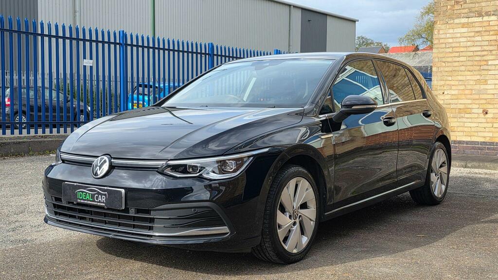 Volkswagen Golf 1.5 Etsi Mhev Style Dsg Euro 6 Ss KM70HMC Black #4