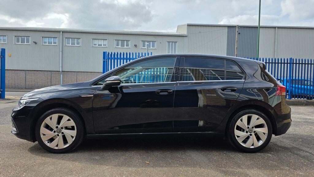 Volkswagen Golf 1.5 Etsi Mhev Style Dsg Euro 6 Ss KM70HMC Black #6