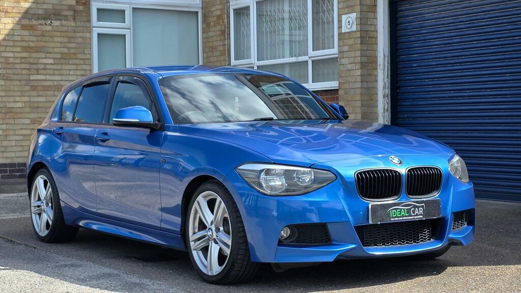 BMW 1 Series 2.0 116D M Sport Euro 5 Ss MH08OWE Blue #5
