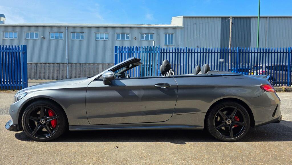Mercedes-Benz C Class 2.1 C250d Amg Line Premium Plus Cabriolet G-tron G3WML Grey #5