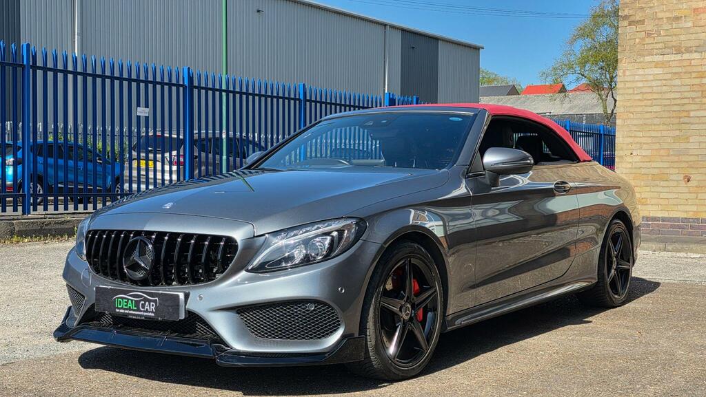 Mercedes-Benz C Class 2.1 C250d Amg Line Premium Plus Cabriolet G-tron G3WML Grey #3
