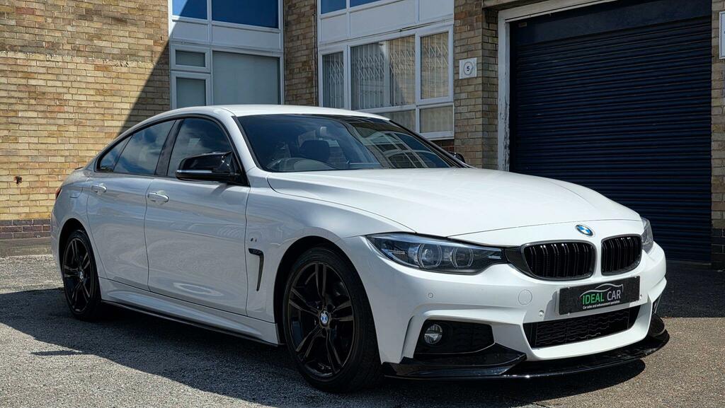 BMW 4 Series Gran Coupe 2.0 420D M Sport Euro 6 Ss NH19KFR White #5