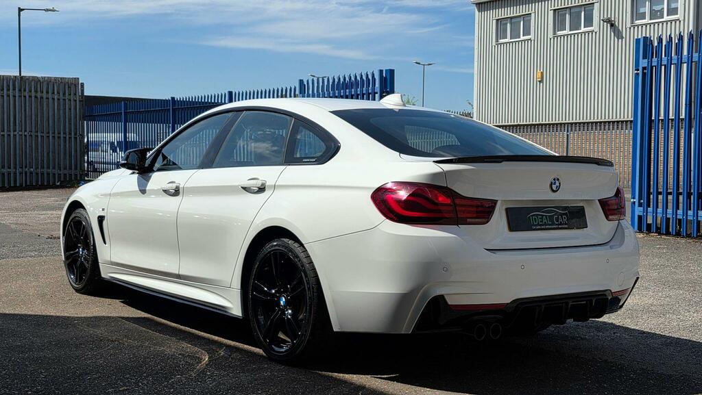 BMW 4 Series Gran Coupe 2.0 420D M Sport Euro 6 Ss NH19KFR White #2