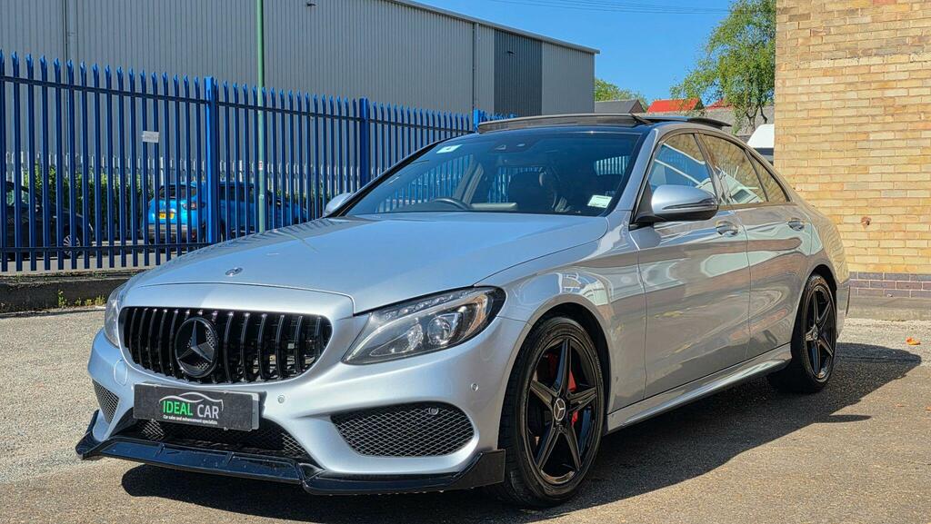 Mercedes-Benz C Class 2.1 C250d Amg Line Premium Plus G-tronic Euro 6 Silver