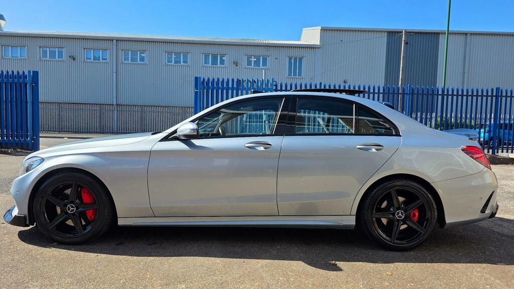 Mercedes-Benz C Class 2.1 C250d Amg Line Premium Plus G-tronic Euro 6 KU67PYB Silver #4