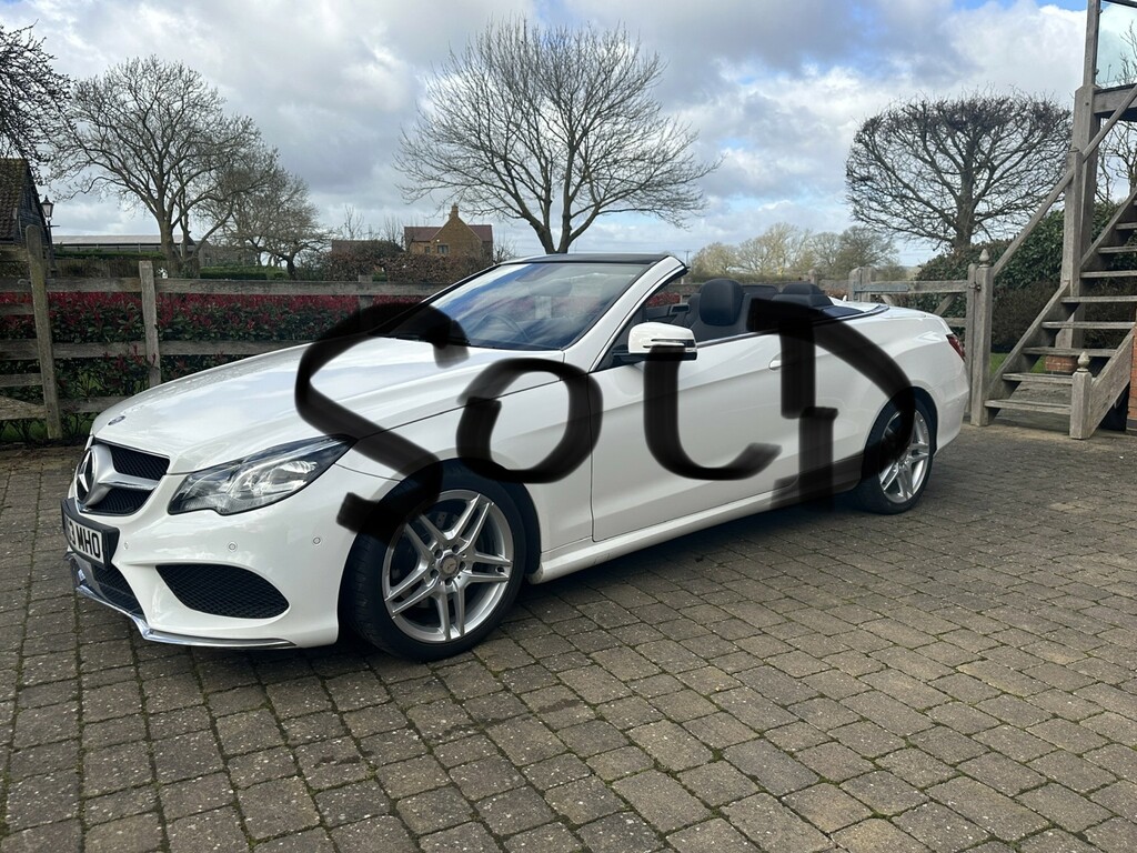 Mercedes-Benz E Class 3.0 E350d V6 Bluetec Amg Sport White