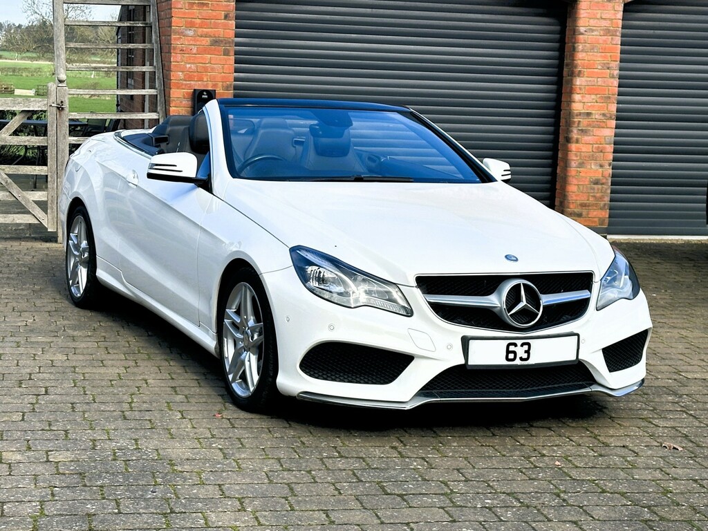 Mercedes-Benz E Class 3.0 E350d V6 Bluetec Amg Sport White #5