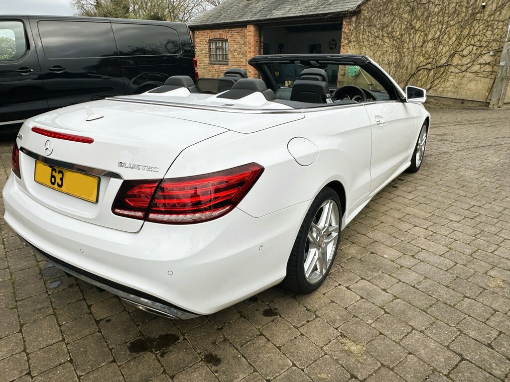 Mercedes-Benz E Class 3.0 E350d V6 Bluetec Amg Sport White #6