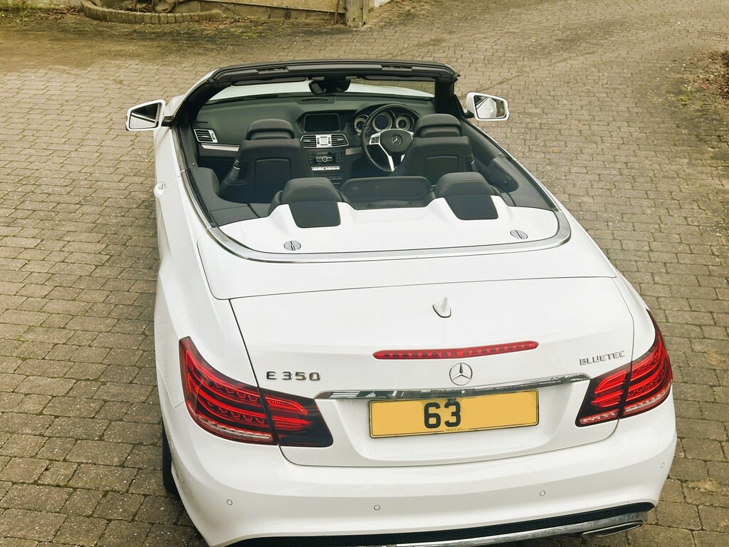 Mercedes-Benz E Class 3.0 E350d V6 Bluetec Amg Sport White #4