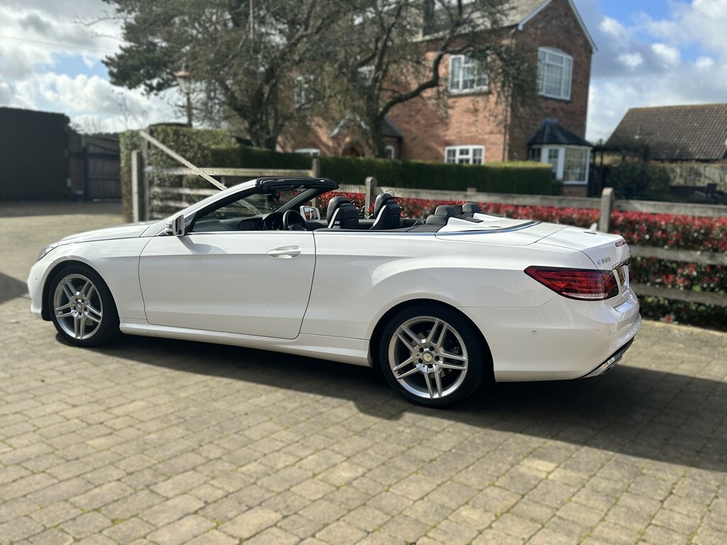 Mercedes-Benz E Class 3.0 E350d V6 Bluetec Amg Sport White #2