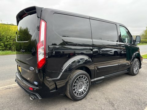 Ford Transit Custom 320 L1 170 OU73LWJ Black #2